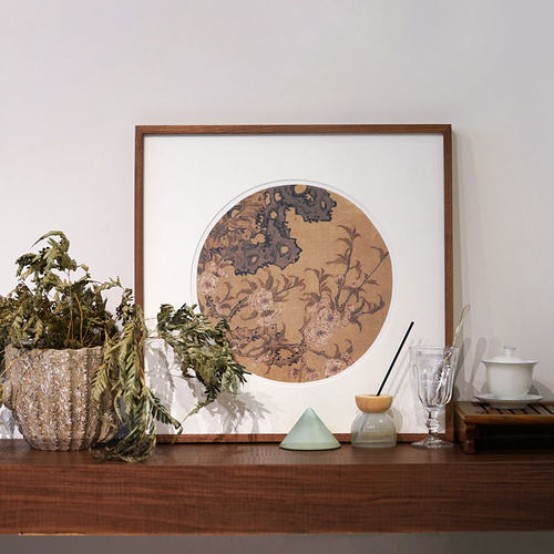 优选鲁大爷装裱黑胡桃M画框定制相框a4实木挂墙十字绣裱框外框木