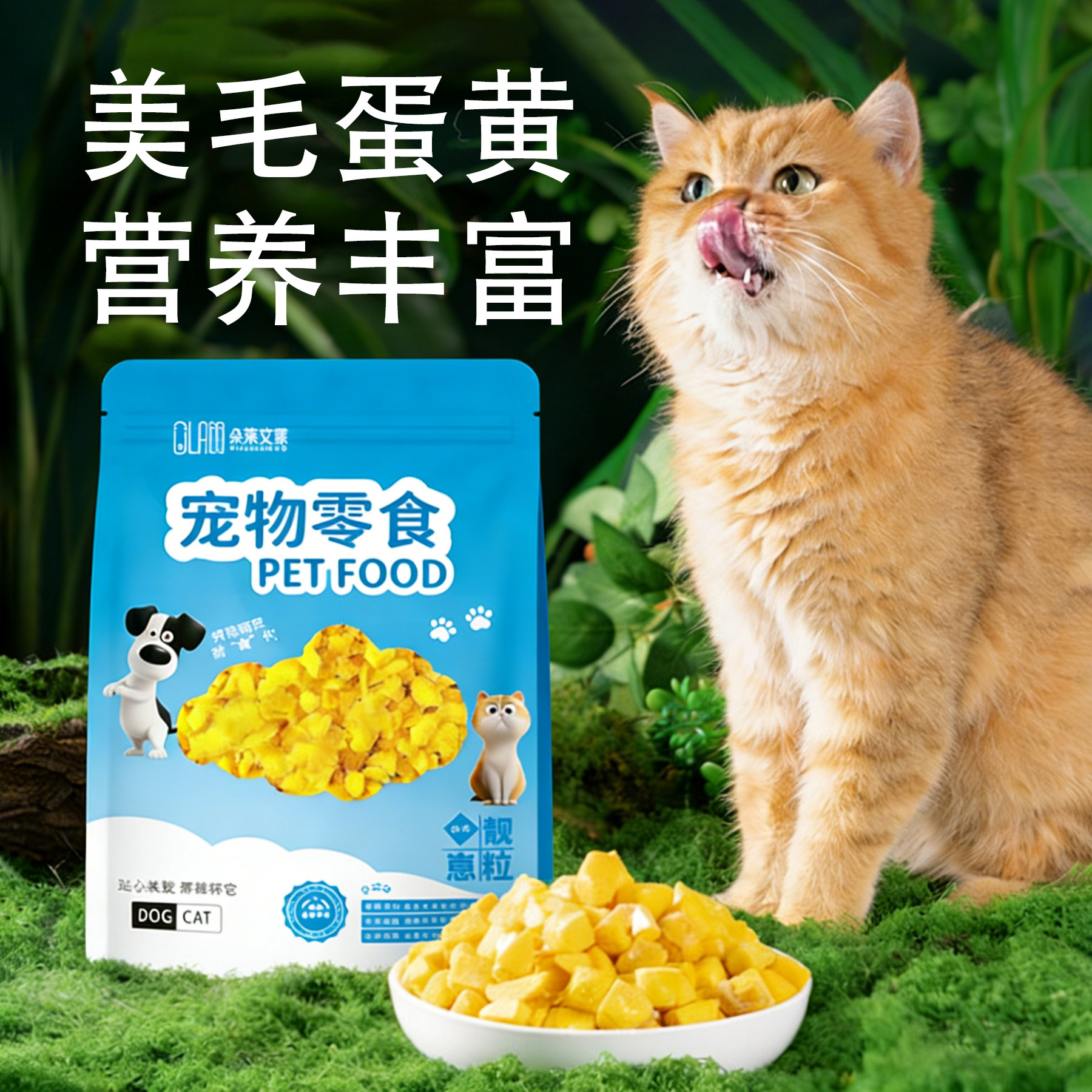 宠物蛋黄冻干粒猫咪零食原切补充营养磨牙美毛拌粮辅食狗零食狗粮,宠物/宠物食品及用品,猫冻干零食,淘宝优惠券,粉丝福利购,淘宝优惠卷