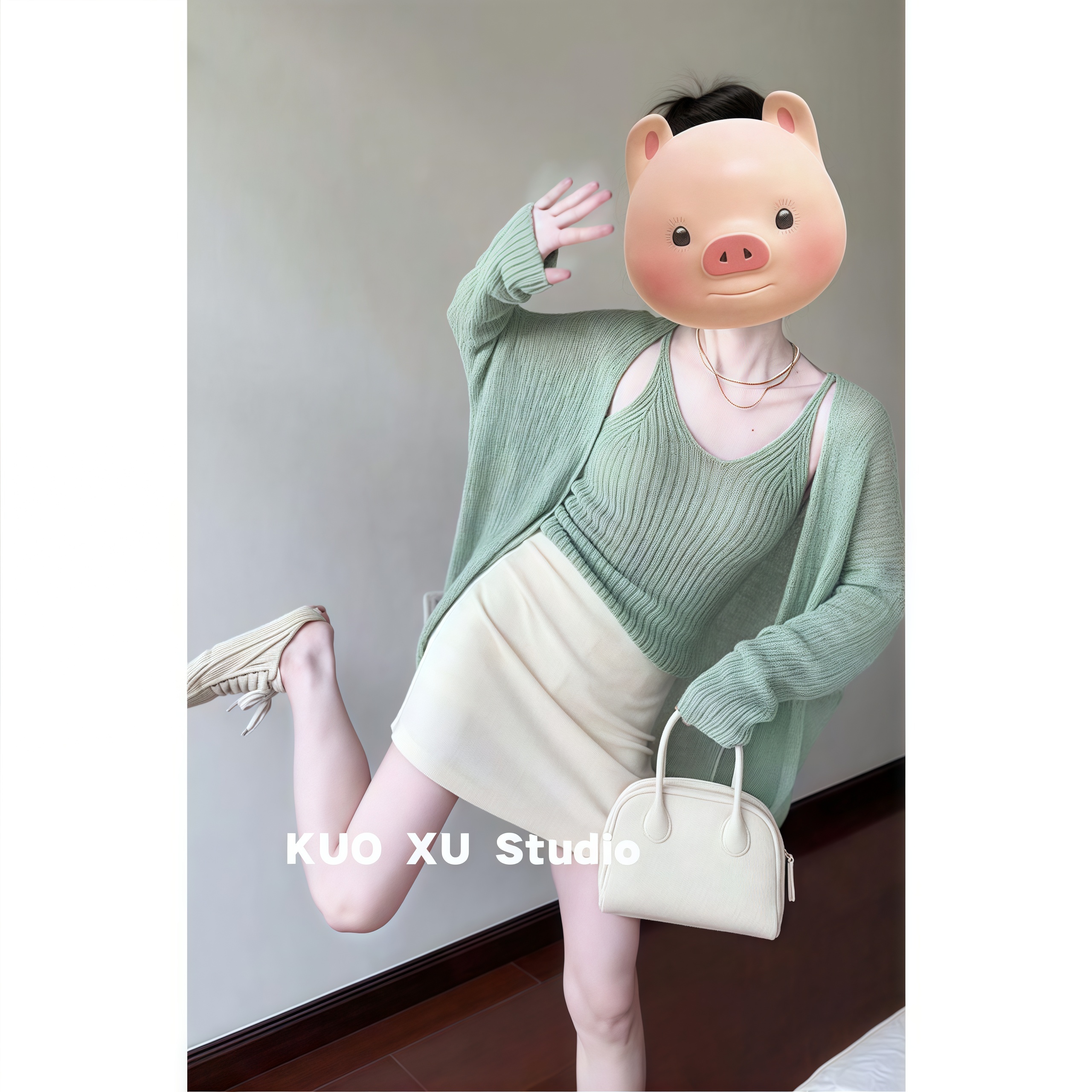 【送运费险】ootd一整套针织穿搭