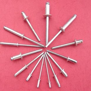 工厂现货精合牌铝扁圆头抽芯铆钉铝拉铆钉全系列圆头铝拉钉