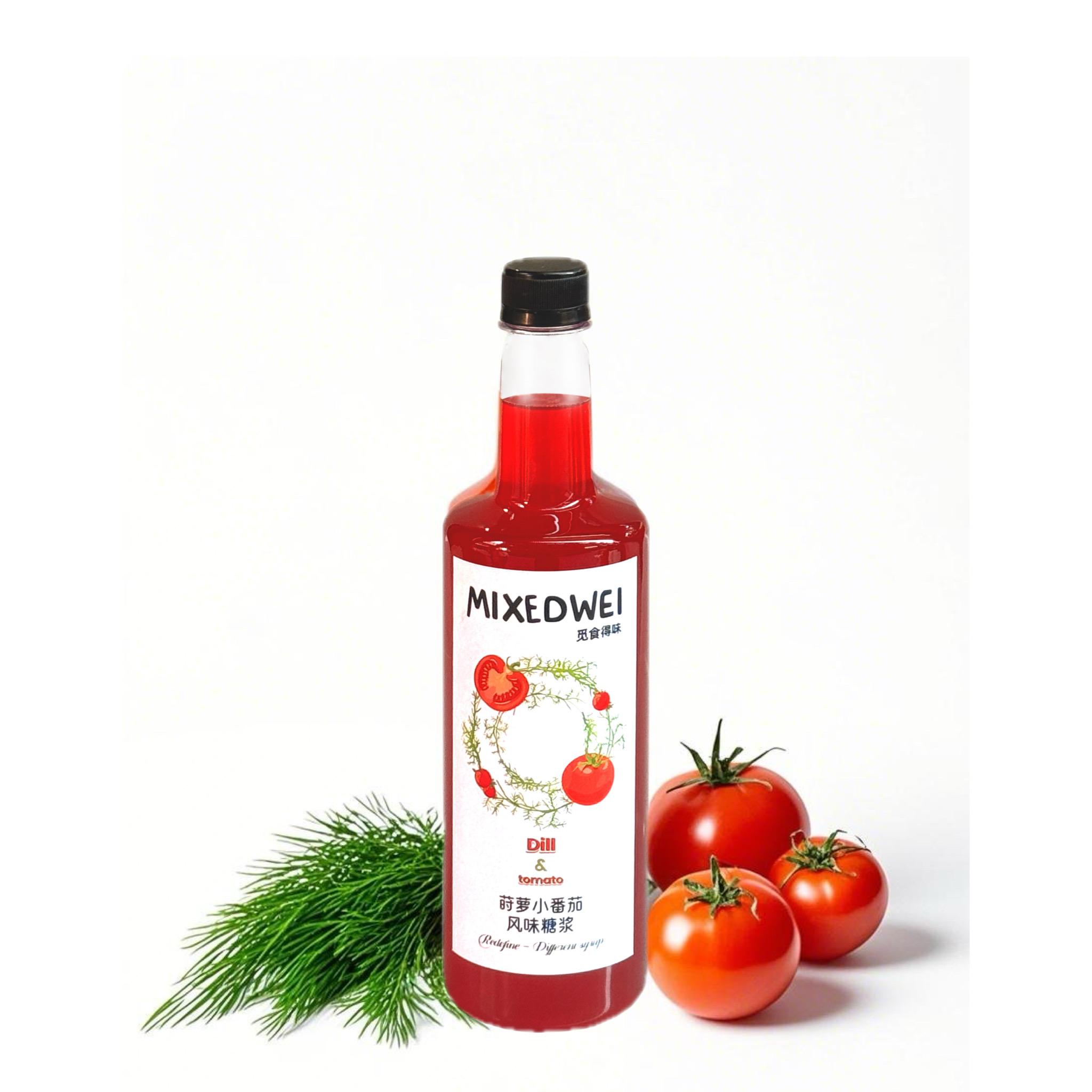MIXEDWEI风味糖浆实现果蔬咖啡