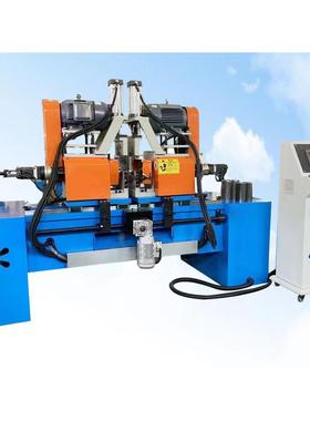 YK-80NC 立式短料双头倒角机