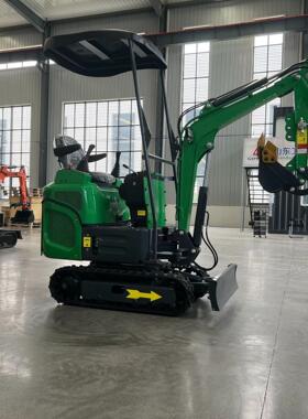 一件迷你挖掘机1ton excavator CE认证农用挖掘机小挖机