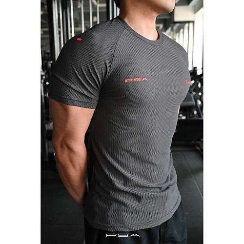 超绝闪电纹紧身速干短袖