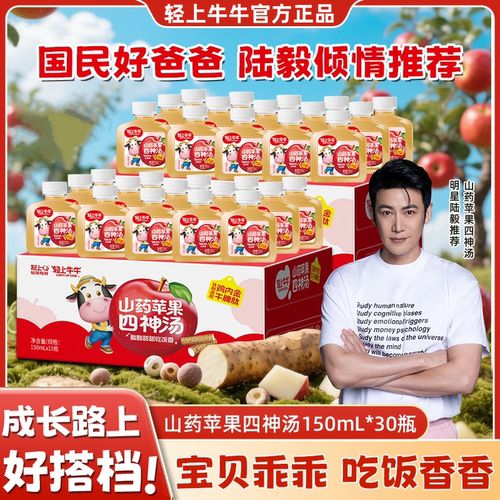 轻上山药苹果汁四神汤儿童饮品