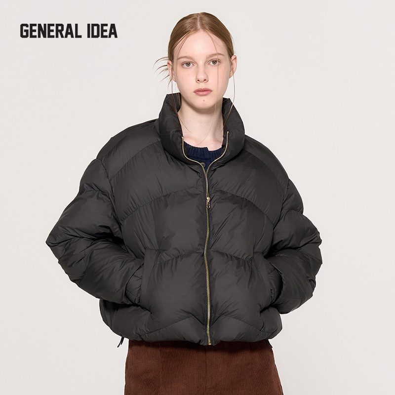 GENERAL IDEA BY BUMSUK泡泡加长袖手套设计棉服外套保暖面包服女