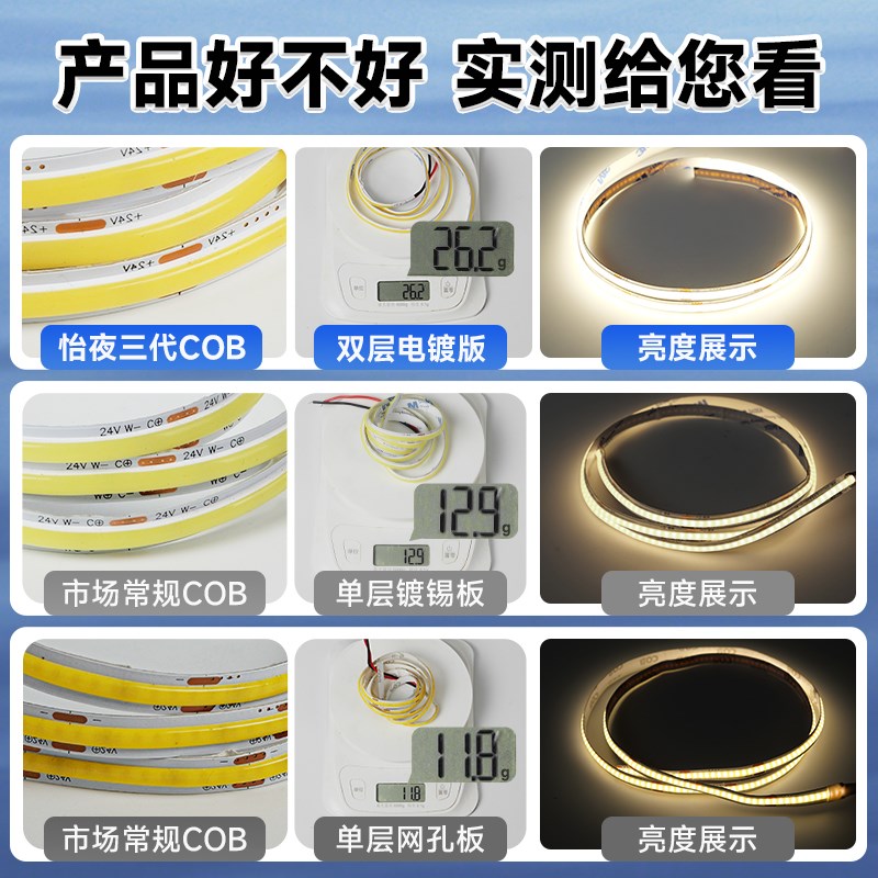 智能三色cob线形灯客厅吊顶嵌入式黑色led线条灯暗装线型灯带铝槽