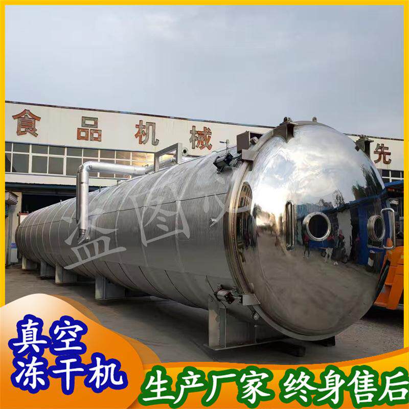 酸奶块真空冻干设备 苹果片果蔬脆冷冻干燥机