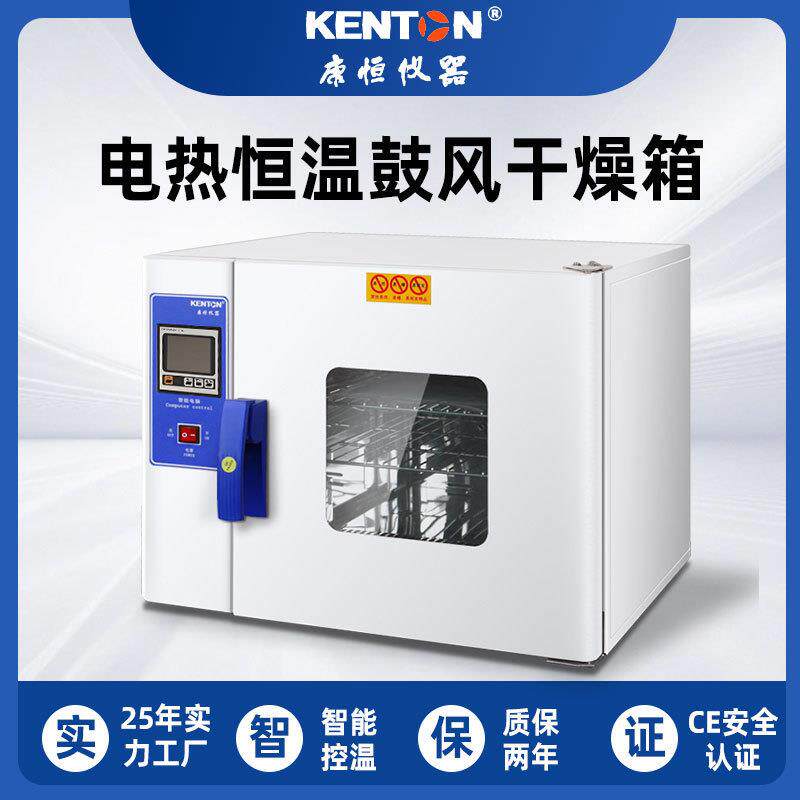 康恒智能控温电热鼓风干燥箱实验室烤箱恒温烘箱烘干箱外贸可出口