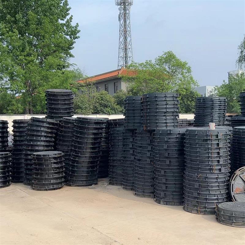 DN800球墨铸铁方形井盖 市政工程电力电信盖板 雨水污水轻型重型