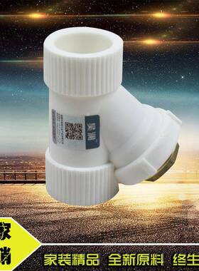 Y型过滤器ppr 20 25 32 4分6分1寸Y型过滤器ppr水管配件暖气配件