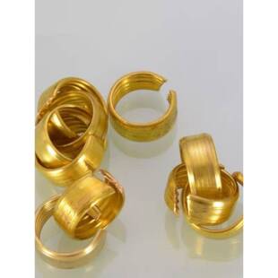 1216铝塑管件铜接头螺母卡环1620铝塑管配件4/6分1寸圆形卡圈卡套