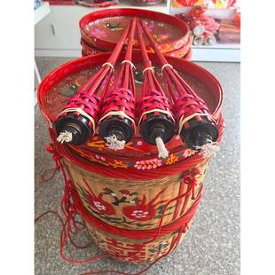 婚庆用品火把节90cm长红色结婚竹火把火炬婚庆节庆篝火晚会装饰5