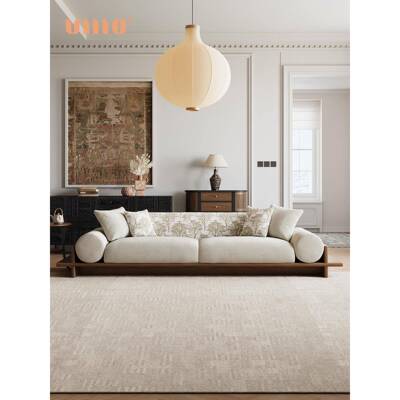 ULLLO 法式覆古实木沙发奶油风客厅直排布艺组合宋氏美学设计师款