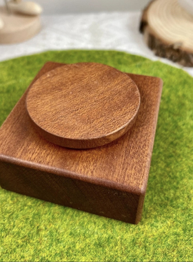 千与千寻底座八音盒旋转乌檀木制儿童玩具创意生日礼物音乐盒发条