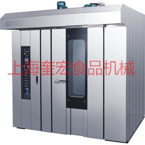 旋循式商用热风烤炉100型/燃油式环电转烤/箱推车式面包烘焙设备