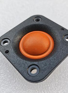 30W48mm橘黄色高音单元4.8cm喇叭扬声器进口丝膜铷铁强磁悦耳清脆