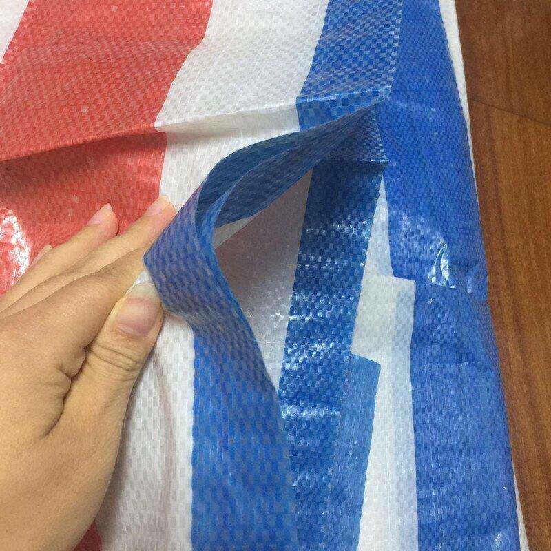三色施工遮挡篷布遮雨布塑料油布花雨围栏塑料膜塑料花户外蛇皮布