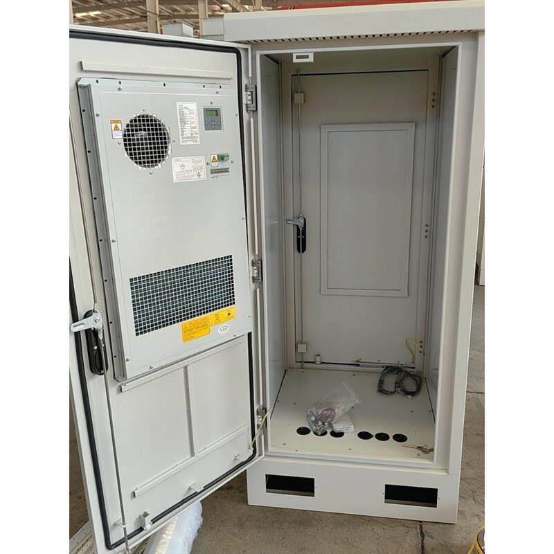5g室外一体化通信机柜室外综合设备柜双舱双开门铁塔基站户外空调