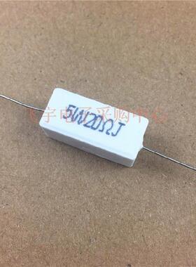 RX27陶瓷水泥电阻 5W 18R 20R 22R 24R 27R 30R 欧 5% 卧式 100祇