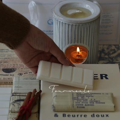 《fourmeals香砖》香薰精油蜡块蜡烛家用香薰炉补充香块试香扩香