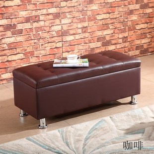 服装 凳实木试衣间储物凳更衣室长条凳子沙发皮凳床尾凳可坐 店换鞋