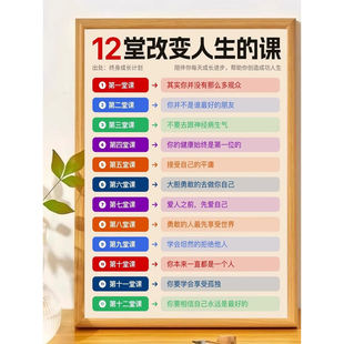 13招让你进入正能量循环桌面摆件治愈系创意礼品相框送孩子朋友