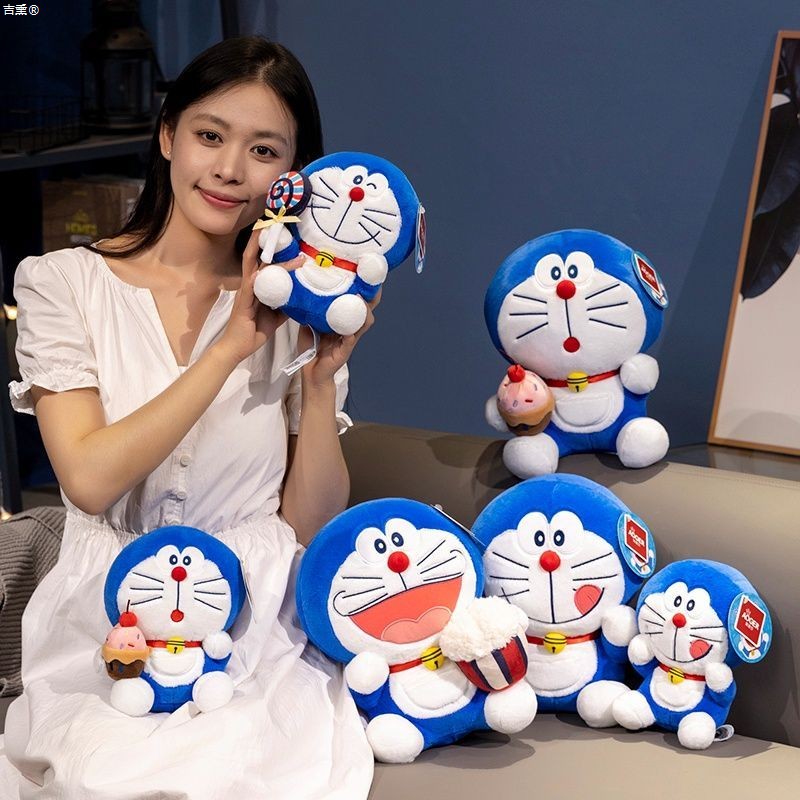 正版新款奥捷尔叮当猫公仔