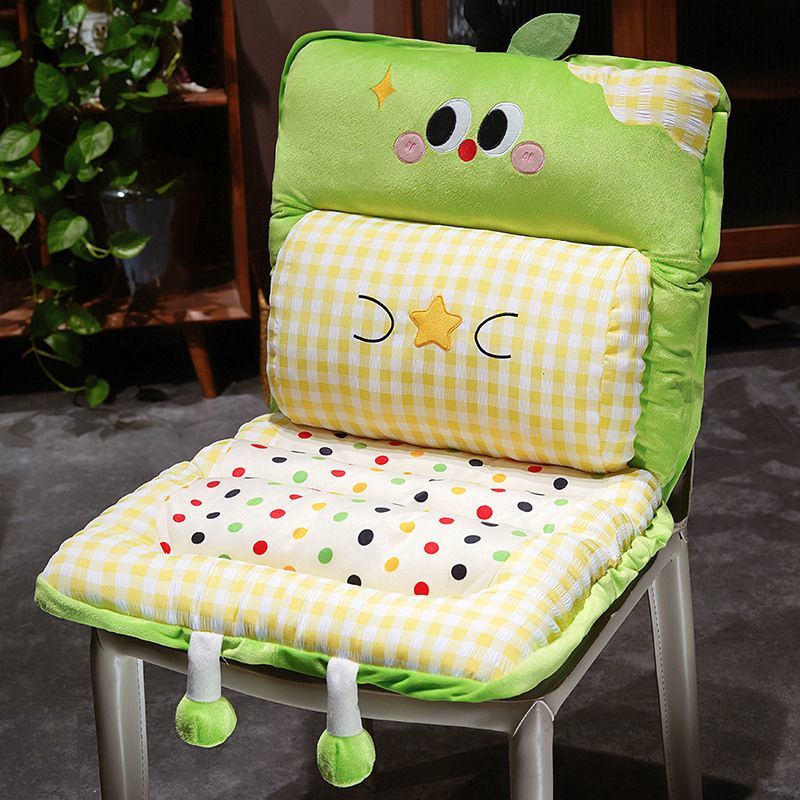 汽车坐垫冬季毛绒座内卡通