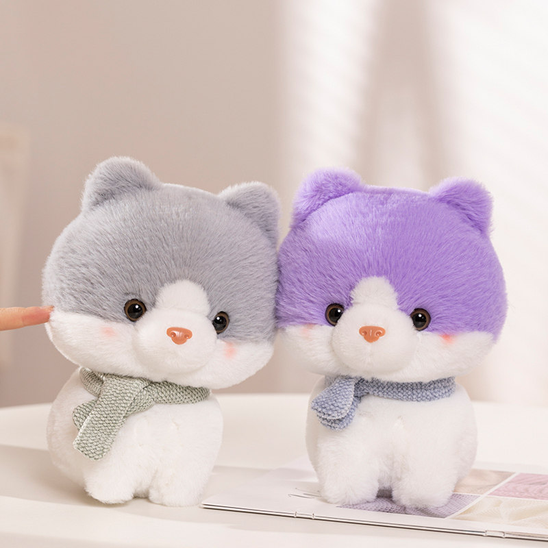 卡通小猫咪公仔毛绒玩具抱