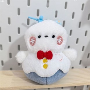 超萌乌鸦挂件毛绒玩具小雪人布娃娃儿童书包小挂件送女生生日礼物