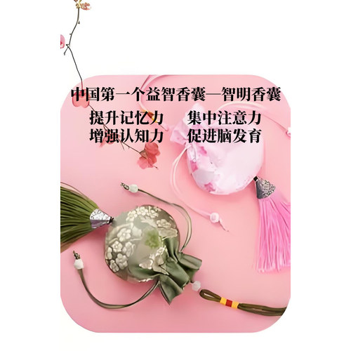 提升学习考试绩效—智明香囊挂件