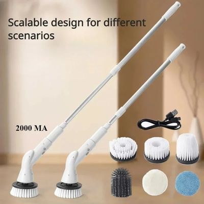 2000 MA 6-in-1 Electric Cleaning Brush Cordless Electric Rot