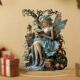 Tale Angel Tabletop Acrylic Decorati Stand fairy Can 7in Elf