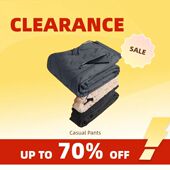 Sweatwear Fleece Men Thick Sweatpant Plush Clearance_Winter