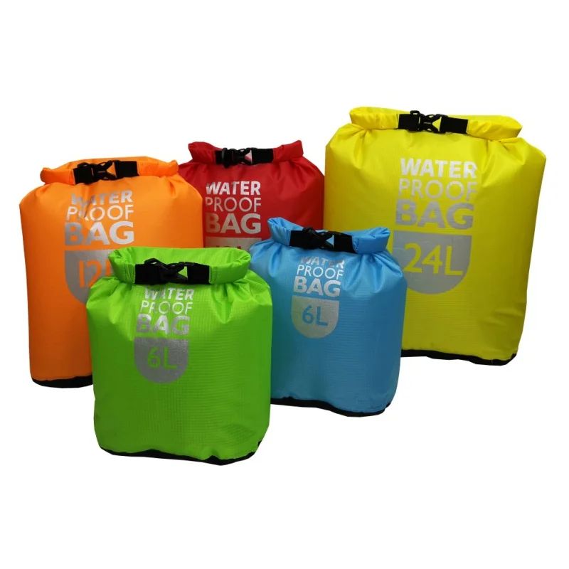 6/12/24L Waterproof Dry Bag Pack Sack Swimming Rafting Kayak