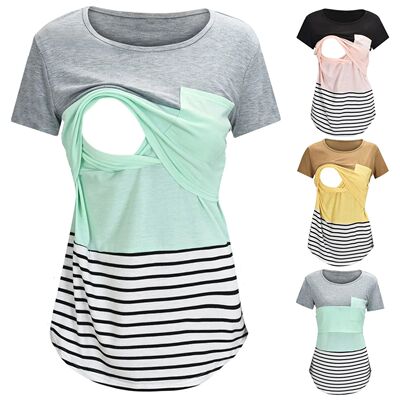 New Maternity Clothes Casual Tops Nursing For Breastfeeding