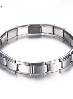 EXCXY New Women's Jewelry 9mm Width Itanlian Elastic Charm B