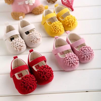 0-18 Months Newborn Baby Girl Walking Shoes Princess Shoes L