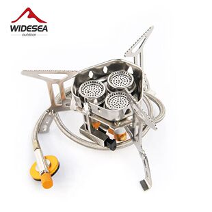 Widesea Camping Tourist Burner Big Power Gas Stove Cookware