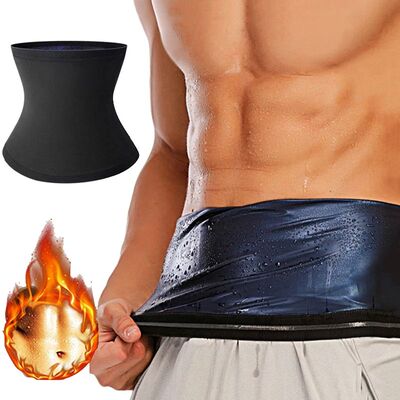 Men Slimming Body Shaper Sauna Sweat Belt Waist Trainer Cors
