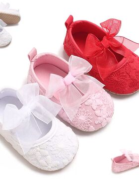 Cute Lace 0-18M Baby Girl Princess Shoes Moccasins Moccas Sh