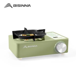 BISINNA Camping Gas Stove 5800W High Firepower Outdoor Porta