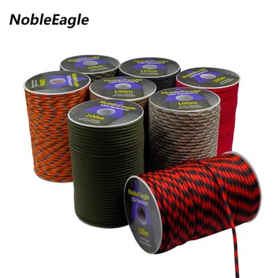Military 550 Paracord Rope 100M 50M 31M 7 Strand 4mm Parachu