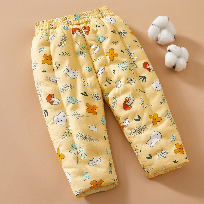 儿童手工冬季棉花棉裤男女宝宝纯棉加厚保暖高腰长裤婴儿外出棉服,童装/婴儿装/亲子装,裤子,淘宝优惠券,粉丝福利购,淘宝优惠卷