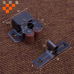 碰珠 柜门吸 卡扣衣柜子橱柜门碰开关夹锁家具五金配件 门扣 卡式