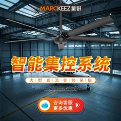 4m风扇3米7米永磁工业大风扇商用纯铜电机跨境大功率工业风大吊扇