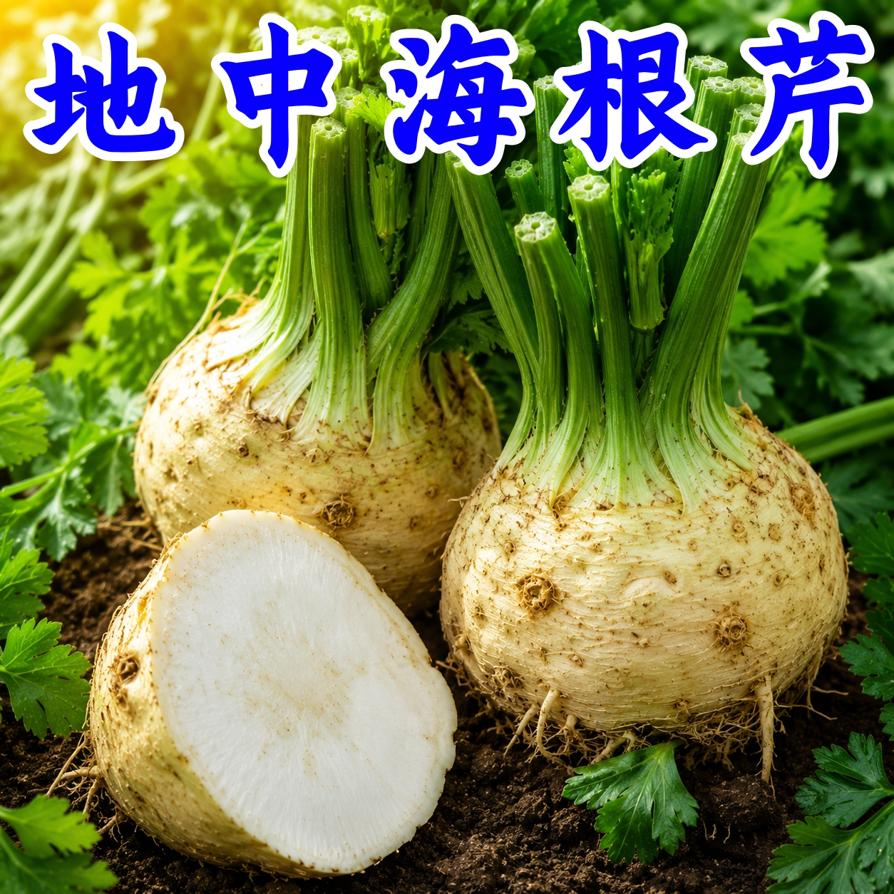 正宗地中海根芹种子耐寒抗病脆嫩