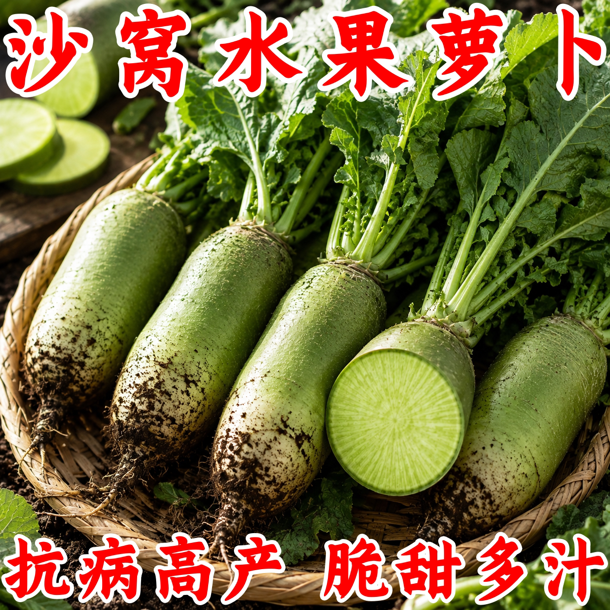 水果萝卜种子四季种植