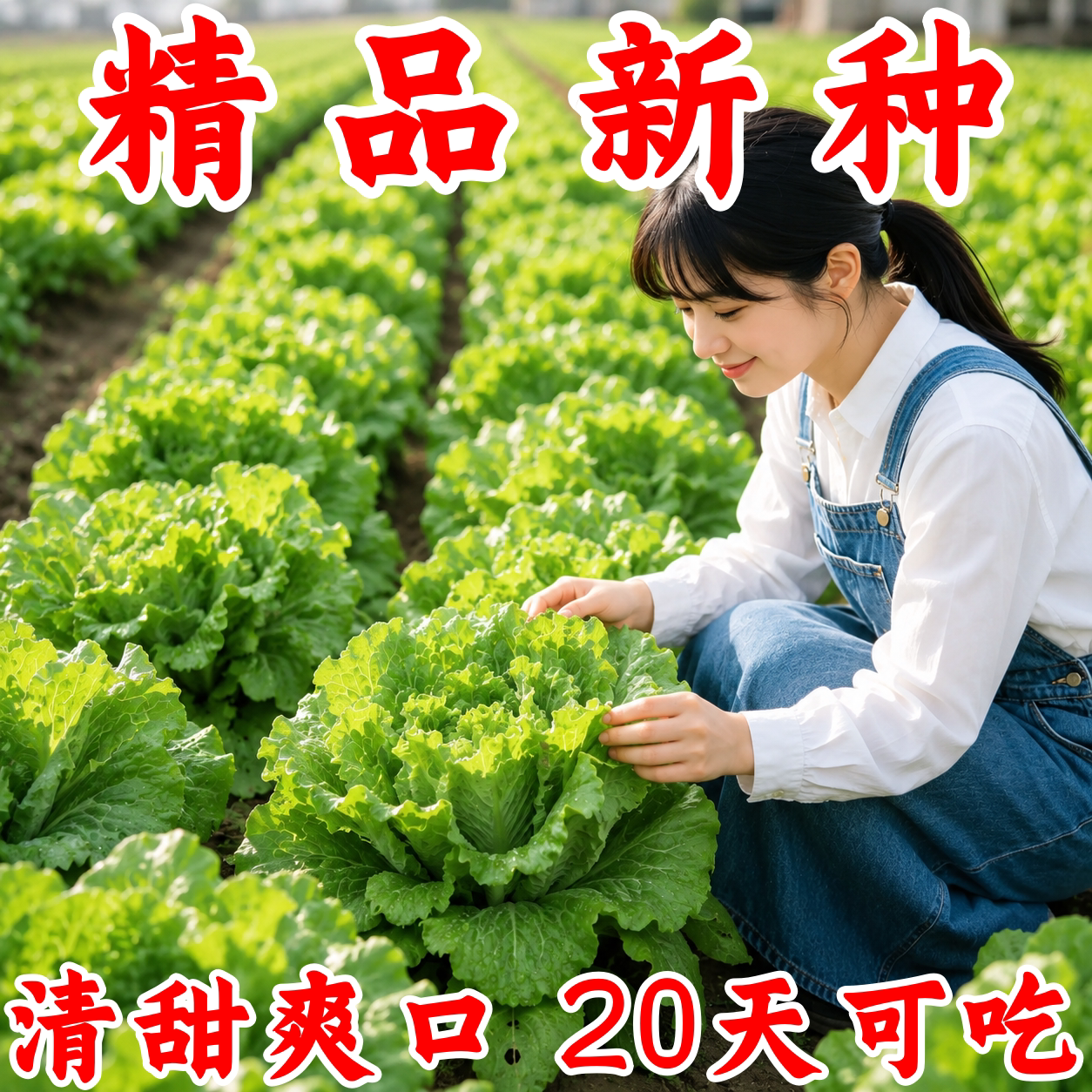 正宗意大利生菜种子四季耐热盆栽